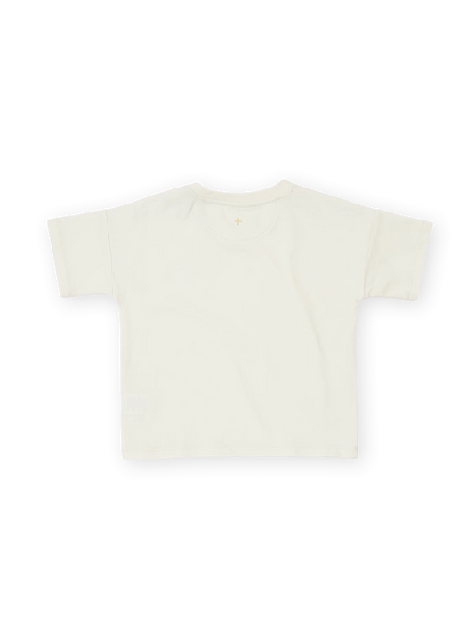 Goldie + Ace - Essential Logo T-Shirt Antique White