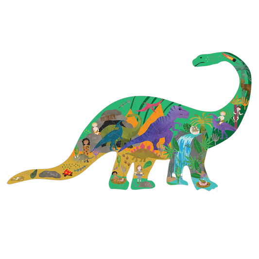 Floss & Rock- Dinosaur Fairy Jigsaw Puzzle 80 Pieces