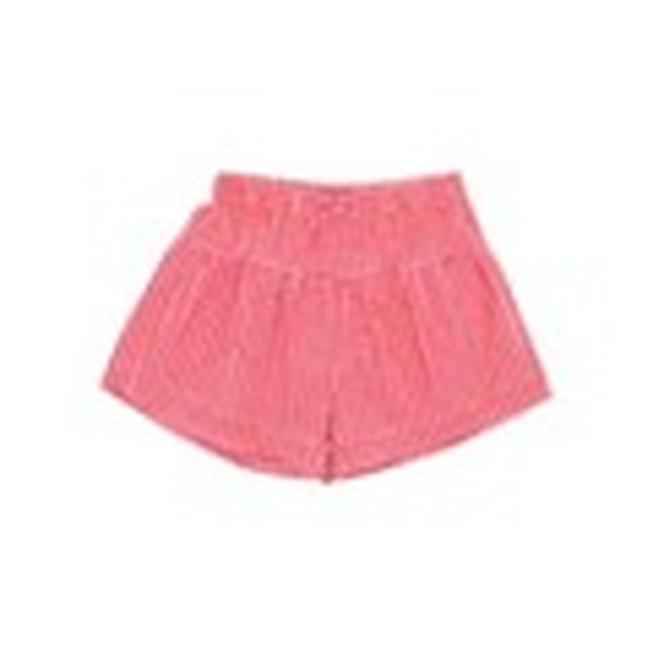 Minihaha Sundae Gingham Shorts 3-7Y in pink/red gingham cotton for kids