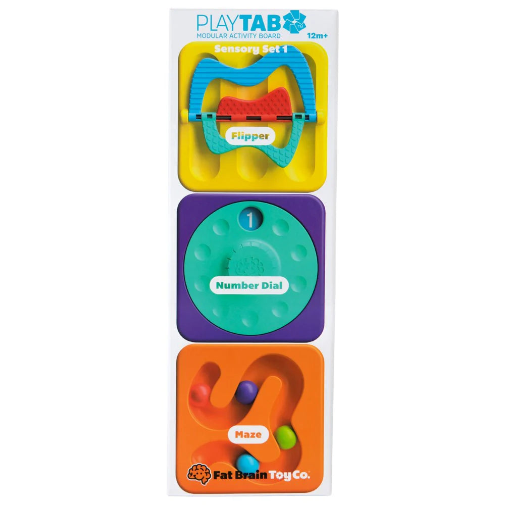 FatBrain PlayTab Sensory Set 1 (Trackball Tile, Color Wheel, Switches Tile)