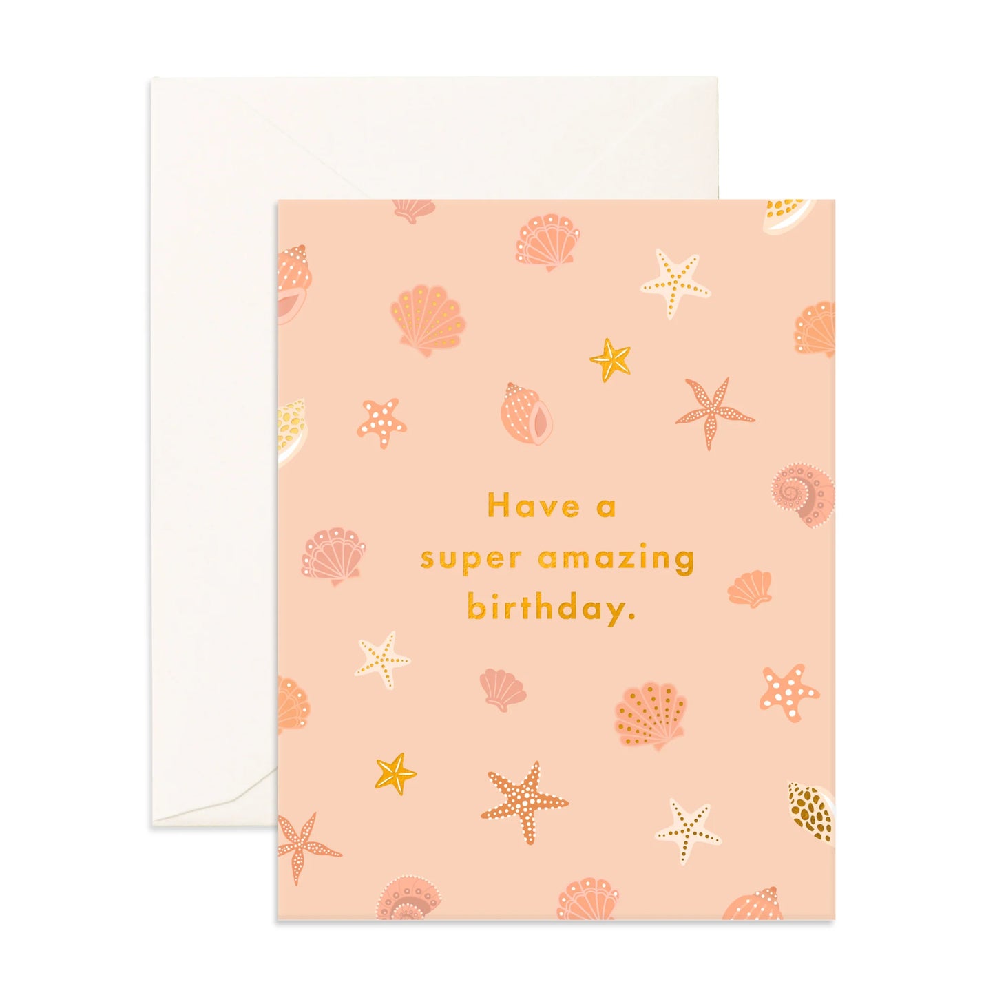 Fox & Fallow - Amazing Birthday Shells Greeting Card
