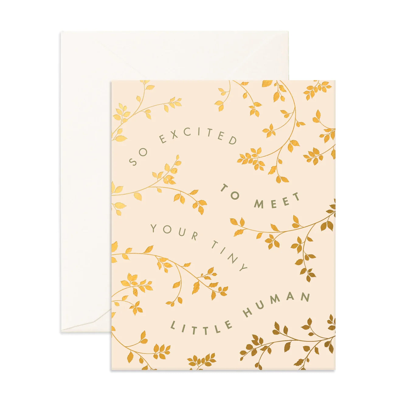 Fox & Fallow- Tiny Human Vines Greeting Card
