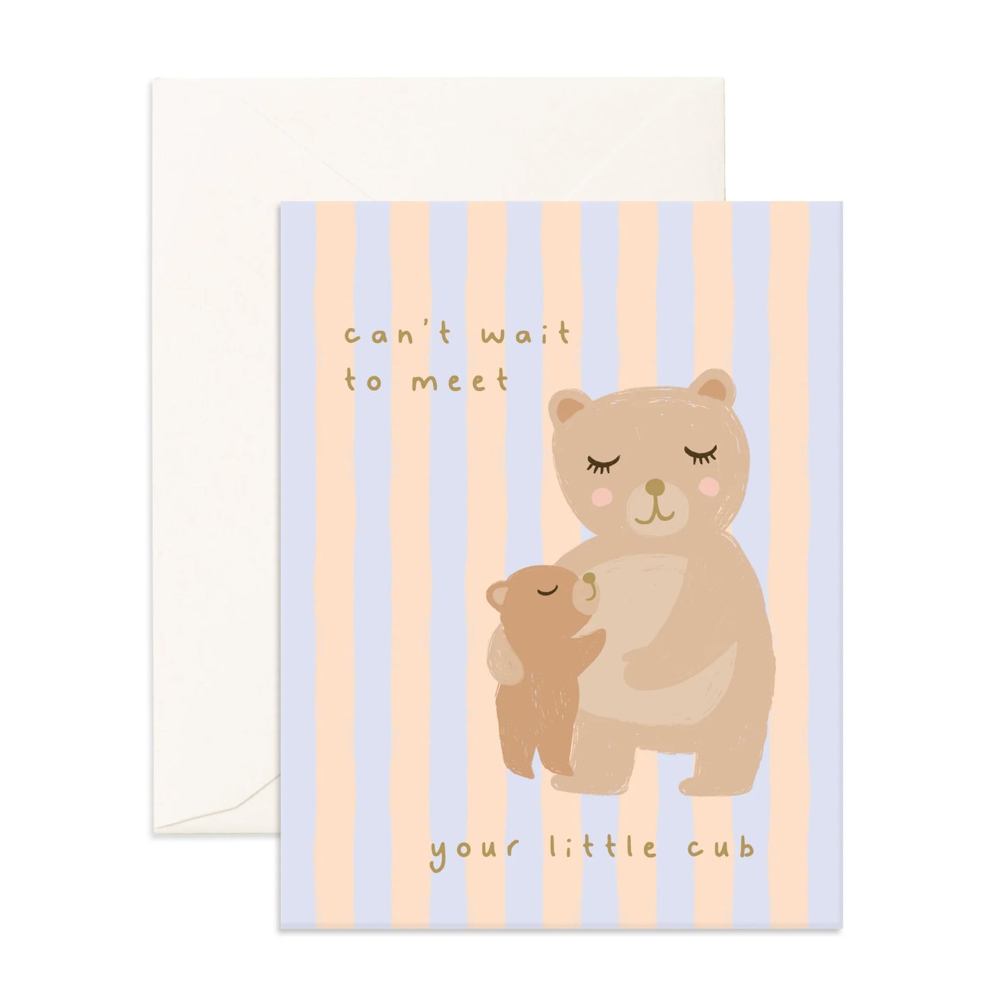 Fox & Fallow - Meet Little One Cub Greeting Card