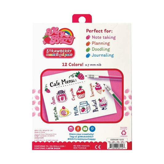 Ooly Pen- Very Berry Scented Gel Pens