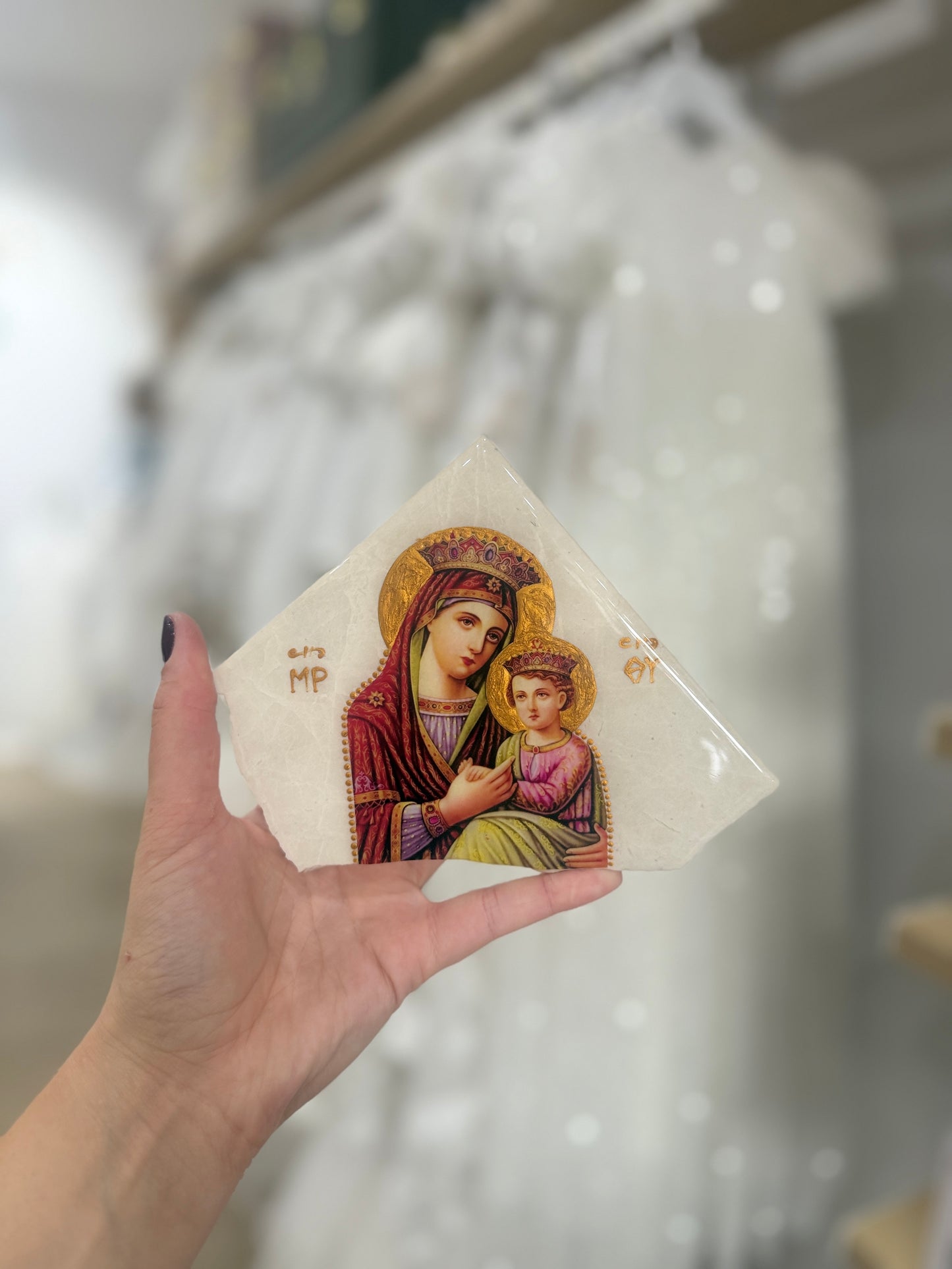 Icon- Mother Mary/Baby Jesus