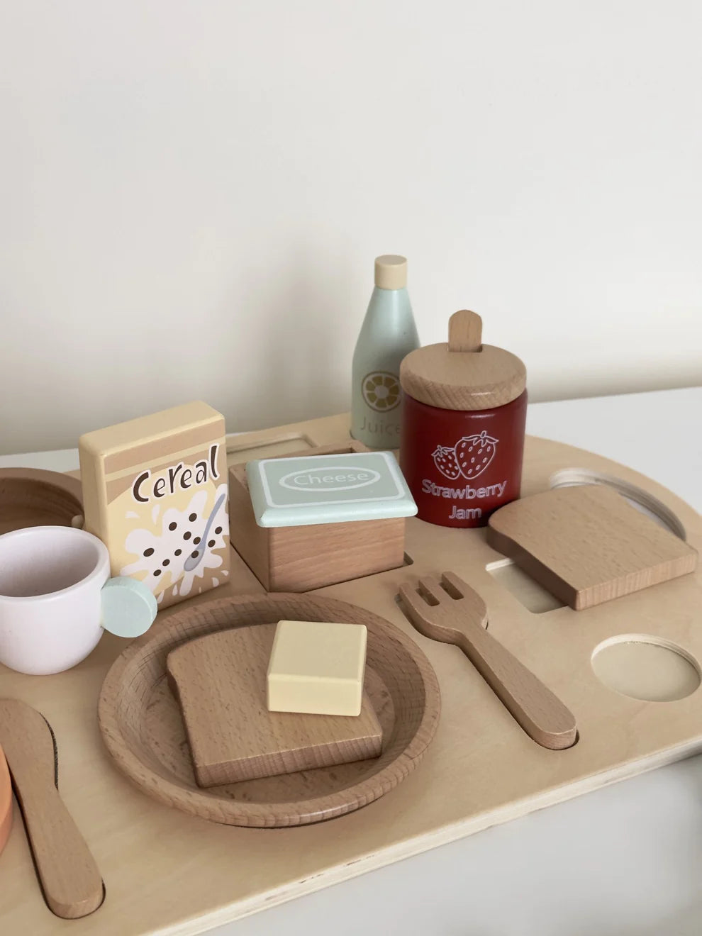 Nunu Kids- Wooden Breakfast Play Set