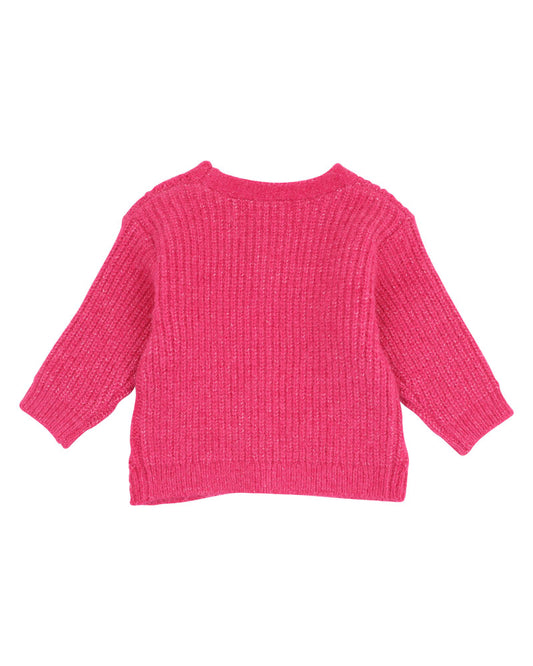 Fox & Finch - Girls Pink Cardigan