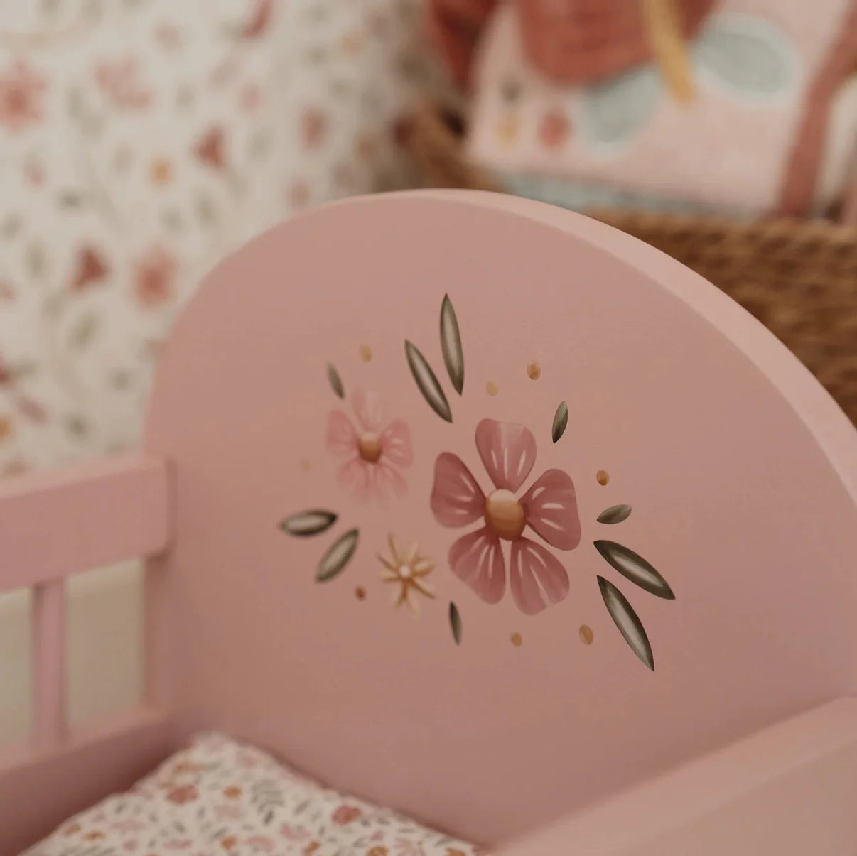 Little Dutch - Doll Bed with Textiles