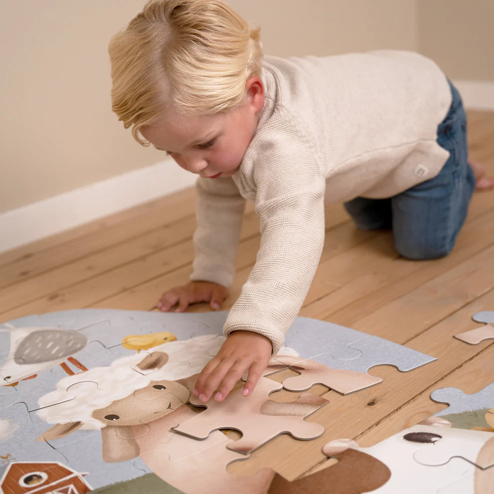 Little Dutch - Little Farm Floor Puzzle