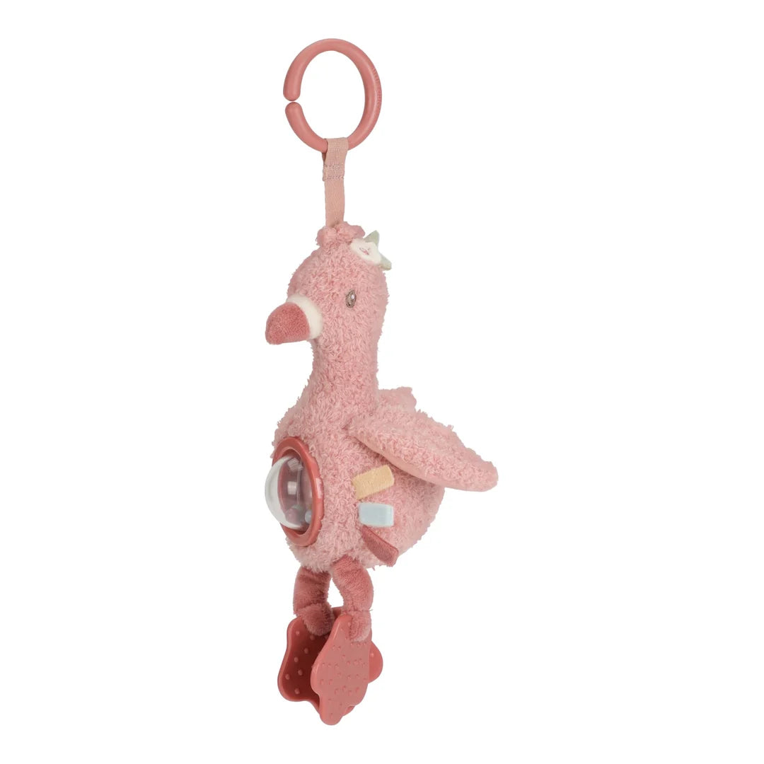 Little Dutch - Safari Friends Activity Hanger Flamingo