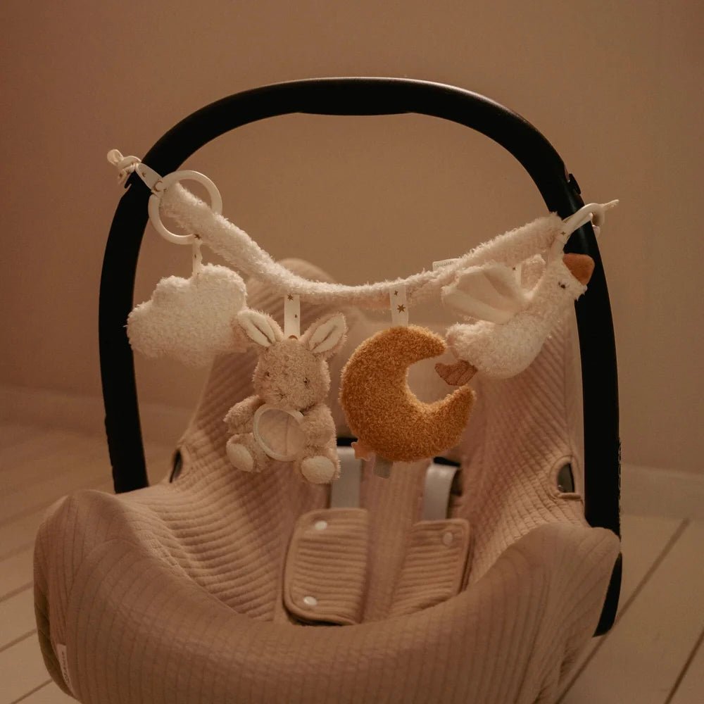 Little Dutch - Newborn Naturals Stroller Toy Chain