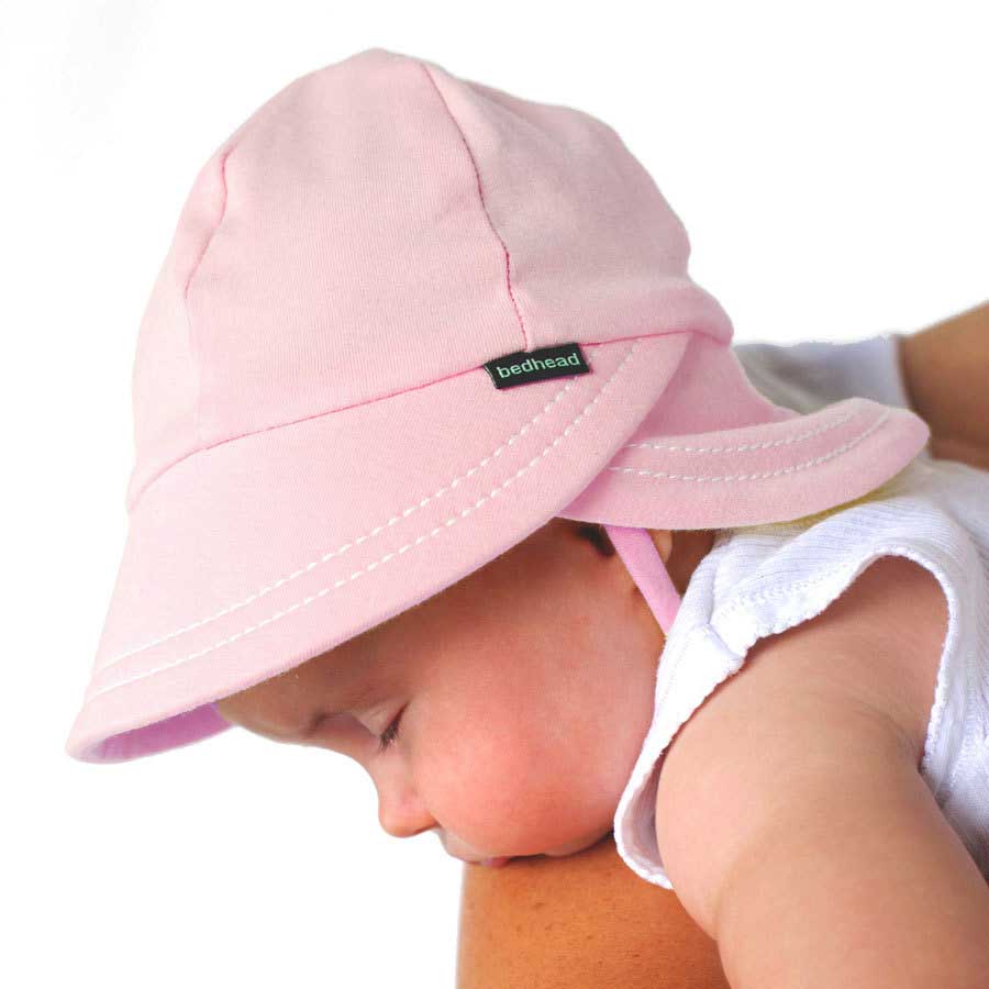 Bedhead Hats - Legionnaire Hat with strap - Blush