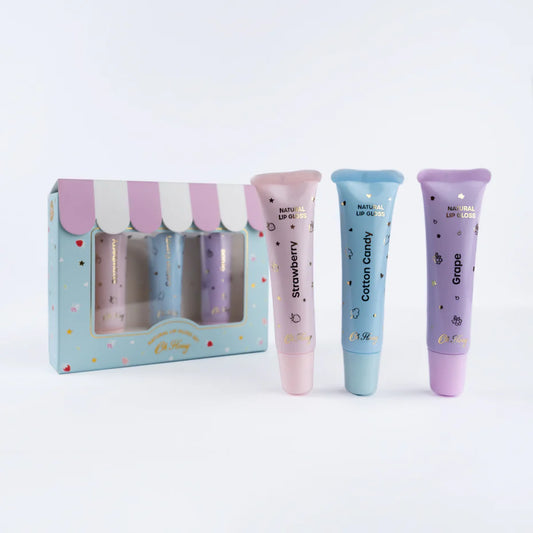 Oh Flossy- Natural Lip Gloss Set