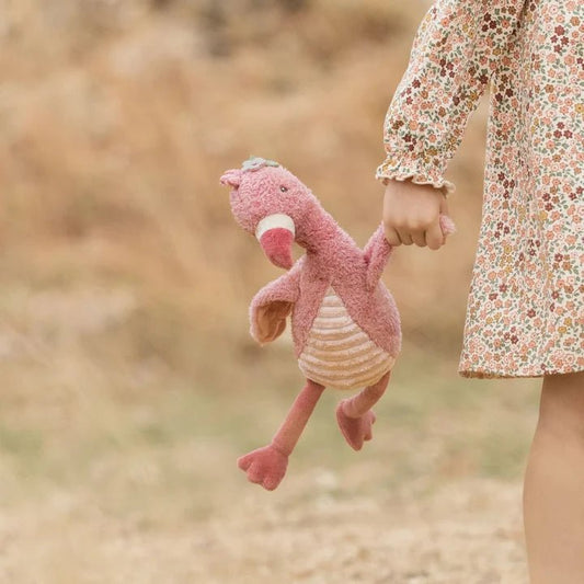 Little Dutch - Safari Friends Cuddle Flamingo - 35cm