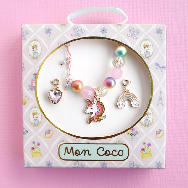 Lauren Hinkley Mon Coco- Unicorn Charm Bracelet