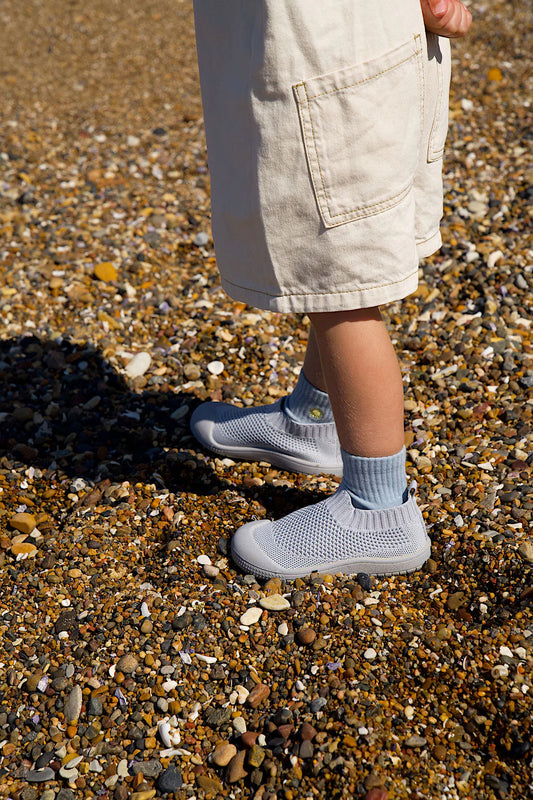 Little Sohls- Slip-on Toddler Shoe – Cloud Blue