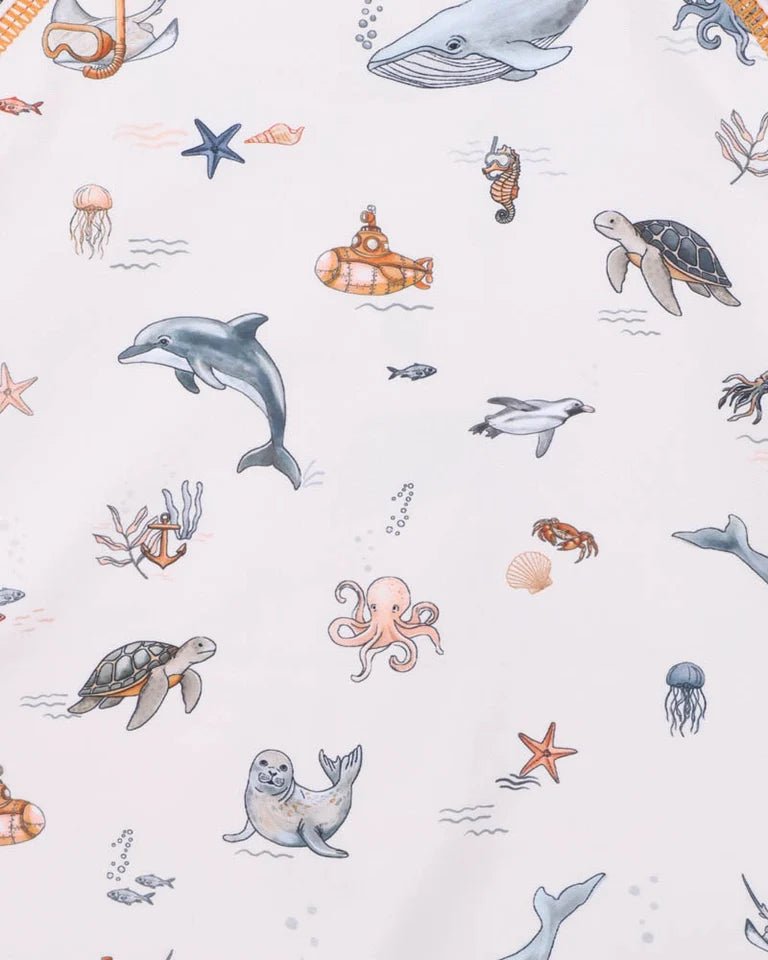 Minihana - Harvey LS Rash Suit - swim