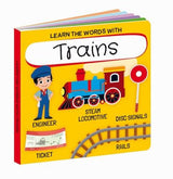 Sassi - Trains 3D Puzzle and Book Set