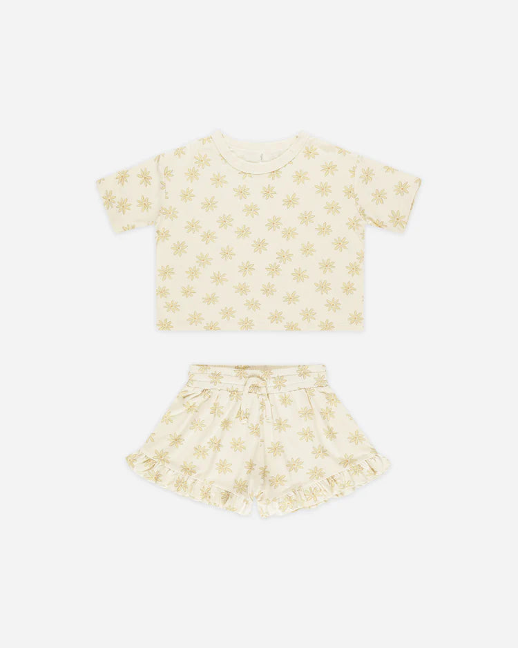 Rylee & Cru - Daisies Mosie Set