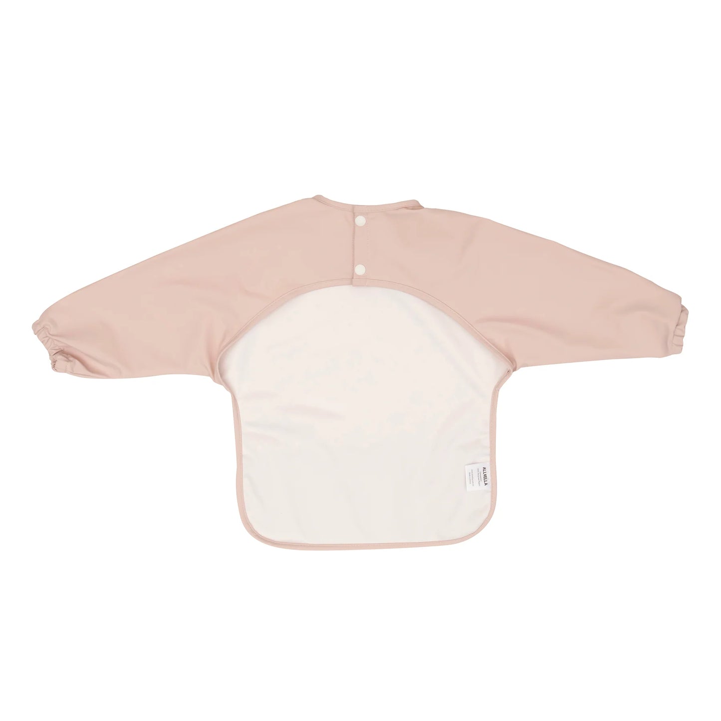 All4Ella- Light Pink Recycled Long Sleeve Bib
