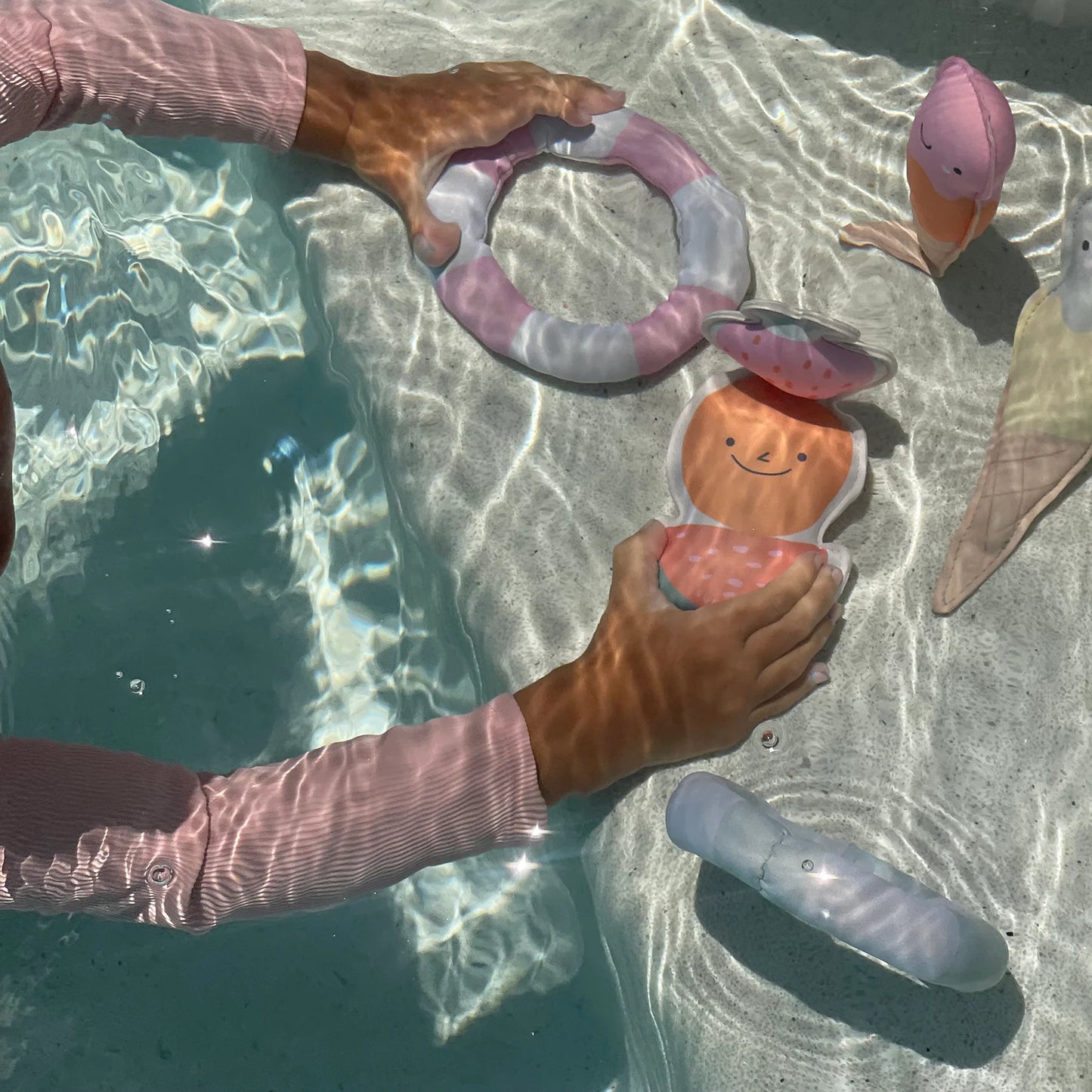 SunnyLife - Dive Buddies Cotton Candy Multi Set of 6