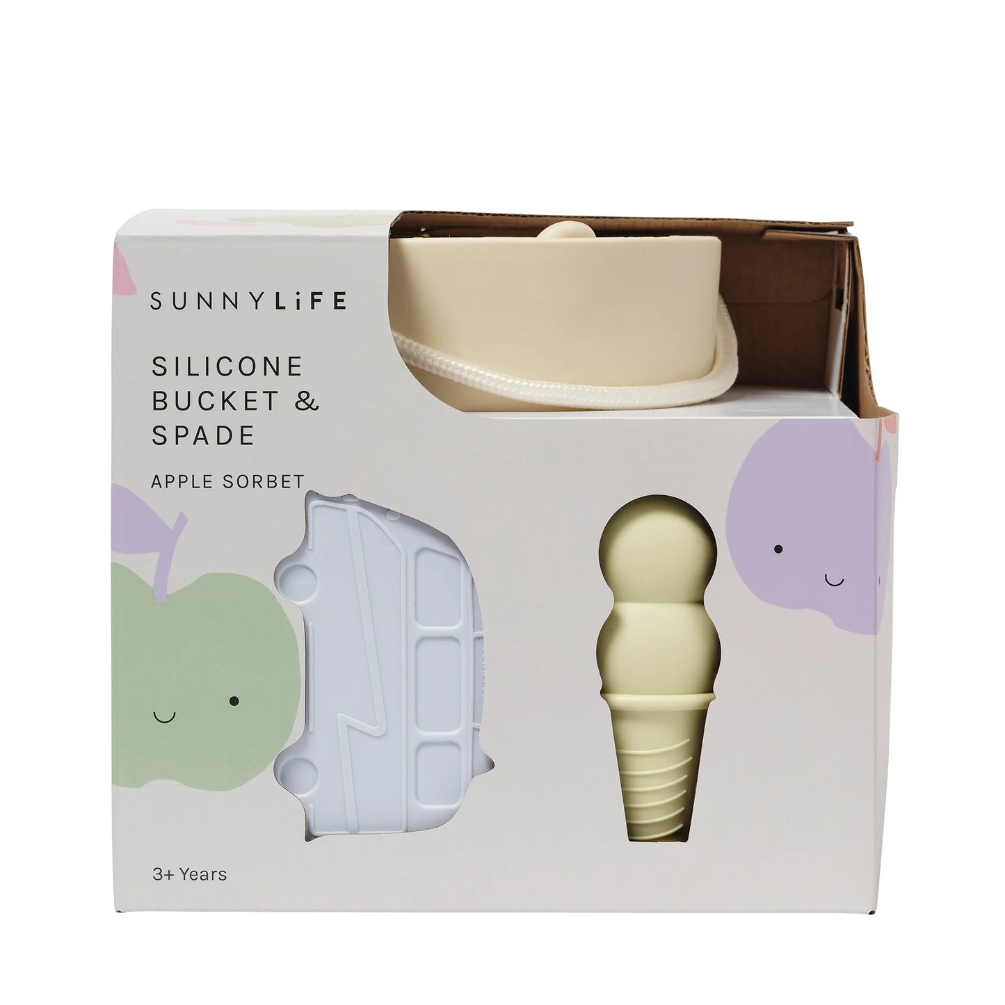 SunnyLife - Silicone Bucket & Spade Set Apple Sorbet Multi
