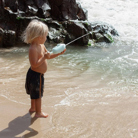 SunnyLife - Water Squirters Shark Pastel Blue - The Fashion Baby and Co