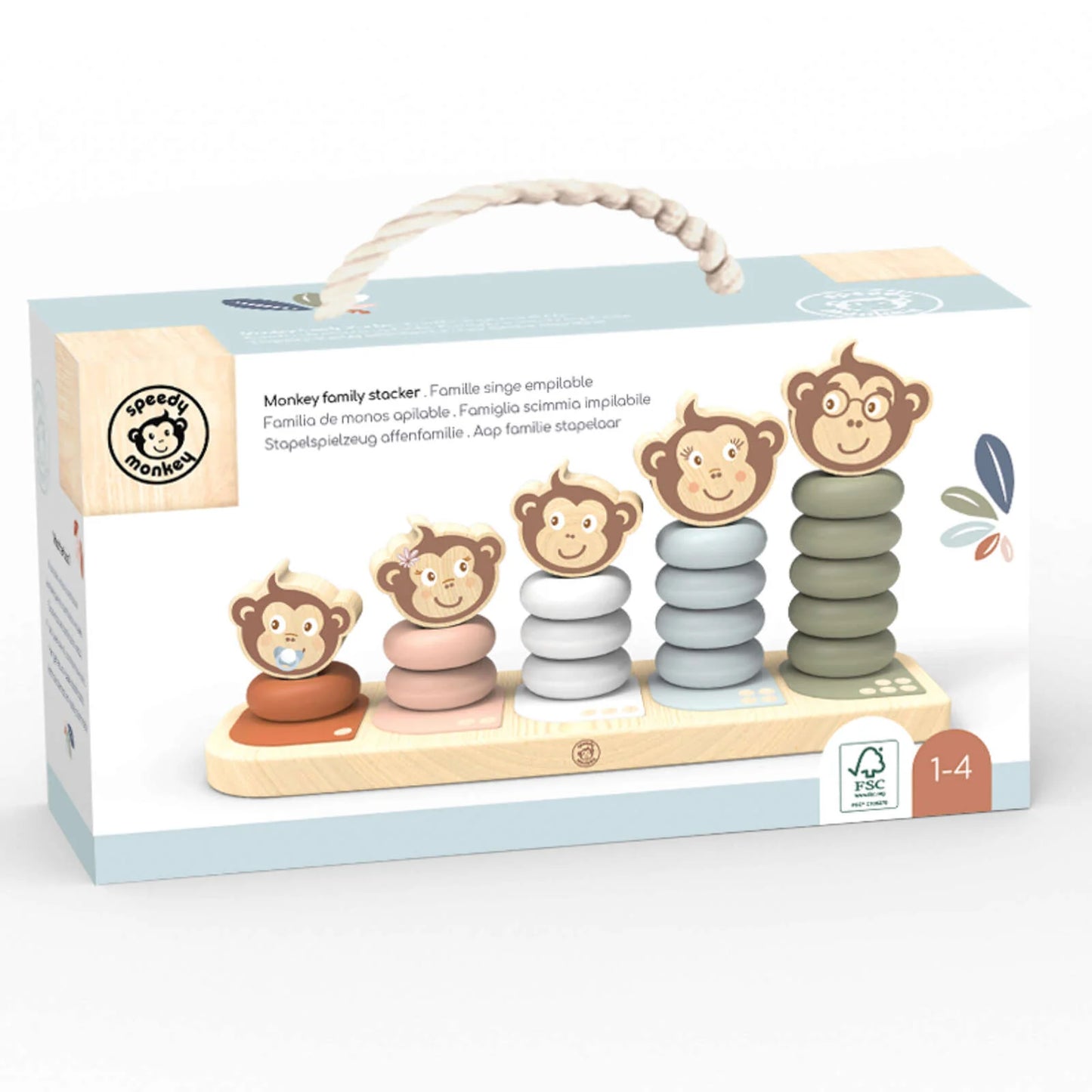 Speedy Monkey- Monkey Family Stacker
