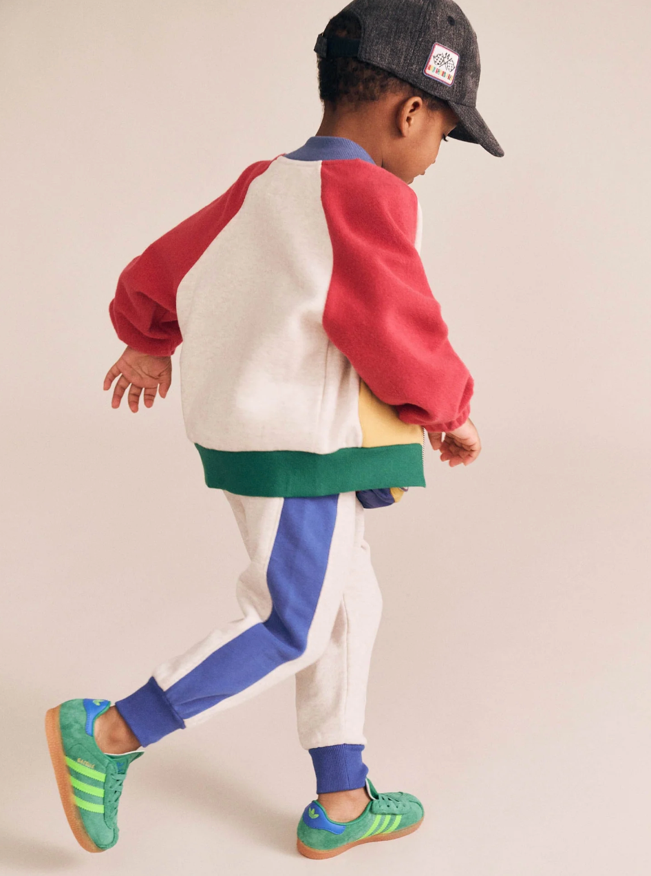 Hux Baby- Colour Block Zip Sweat