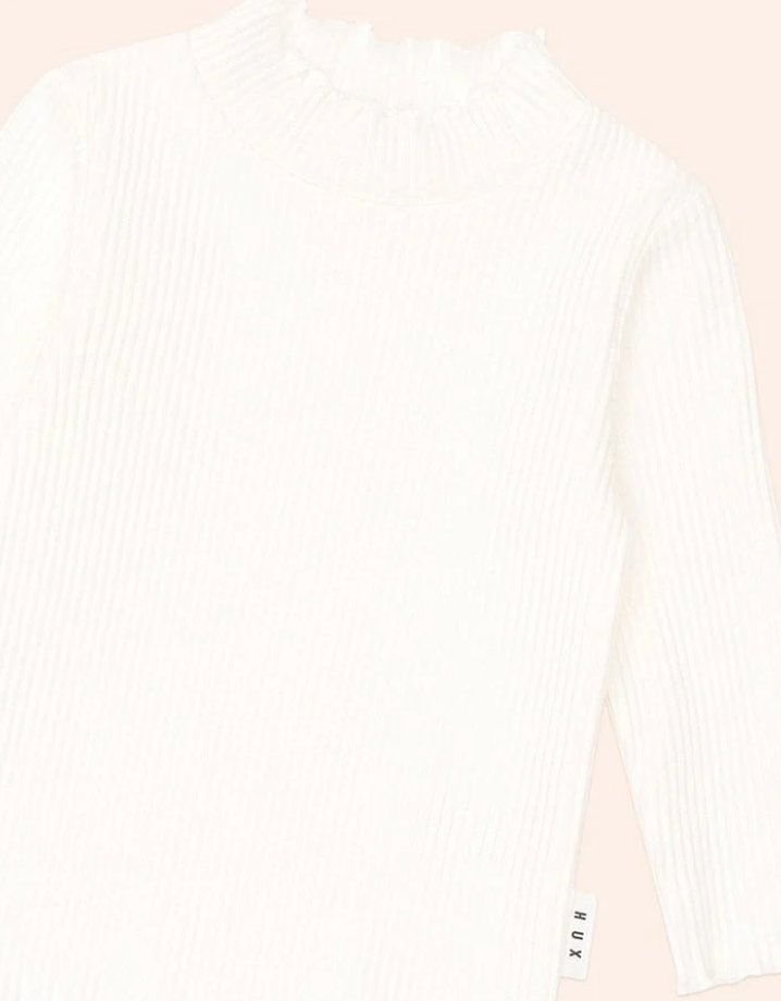 Hux Baby- Almond Milk Rib Skivvy