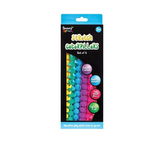 Sensory Sprouts - Stretch Caterpillars 5pk