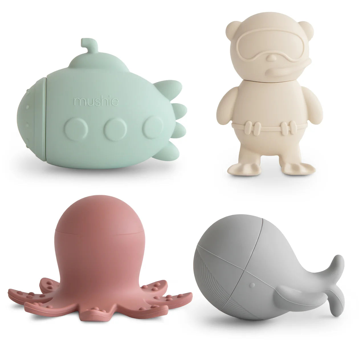 Mushie- Sealife Bath Set