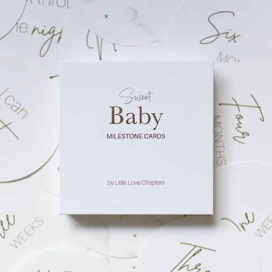 Little Love Chapters - Sweet Baby Milestone Cards