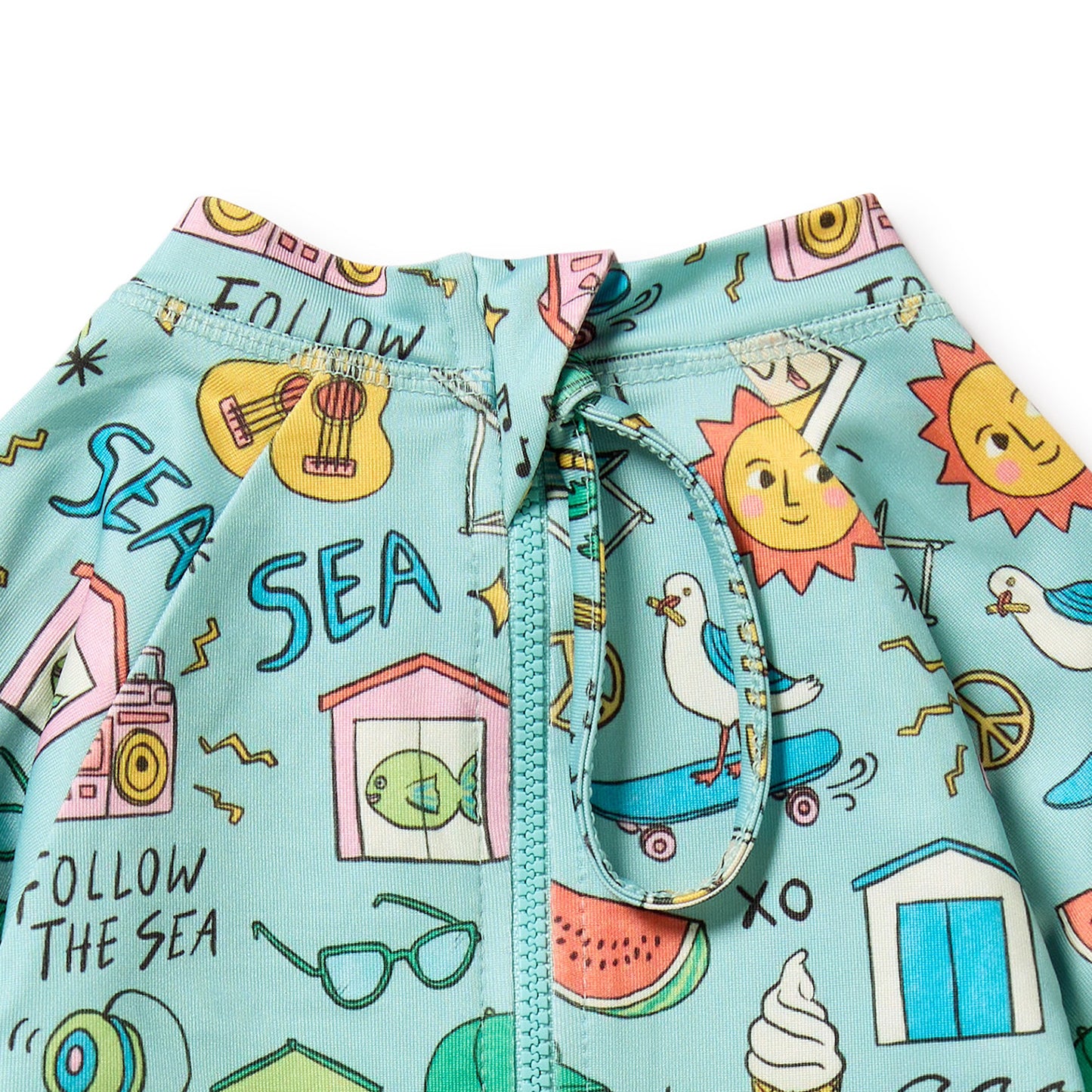 Wilson & Frenchy - Sun Surf & Sea One Piece Boyleg Swimsuit