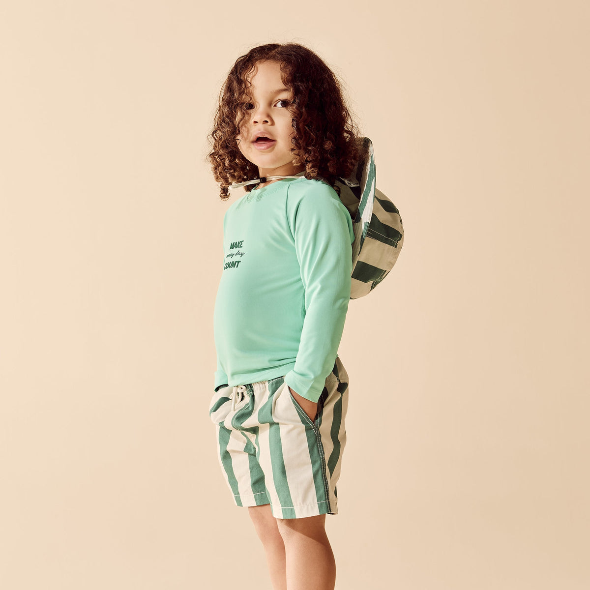 Wilson & Frenchy Lagoon Stripe Sun Hat
