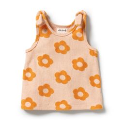 Wilson & Frenchy Daisy Glow Organic Terry Swing Singlet