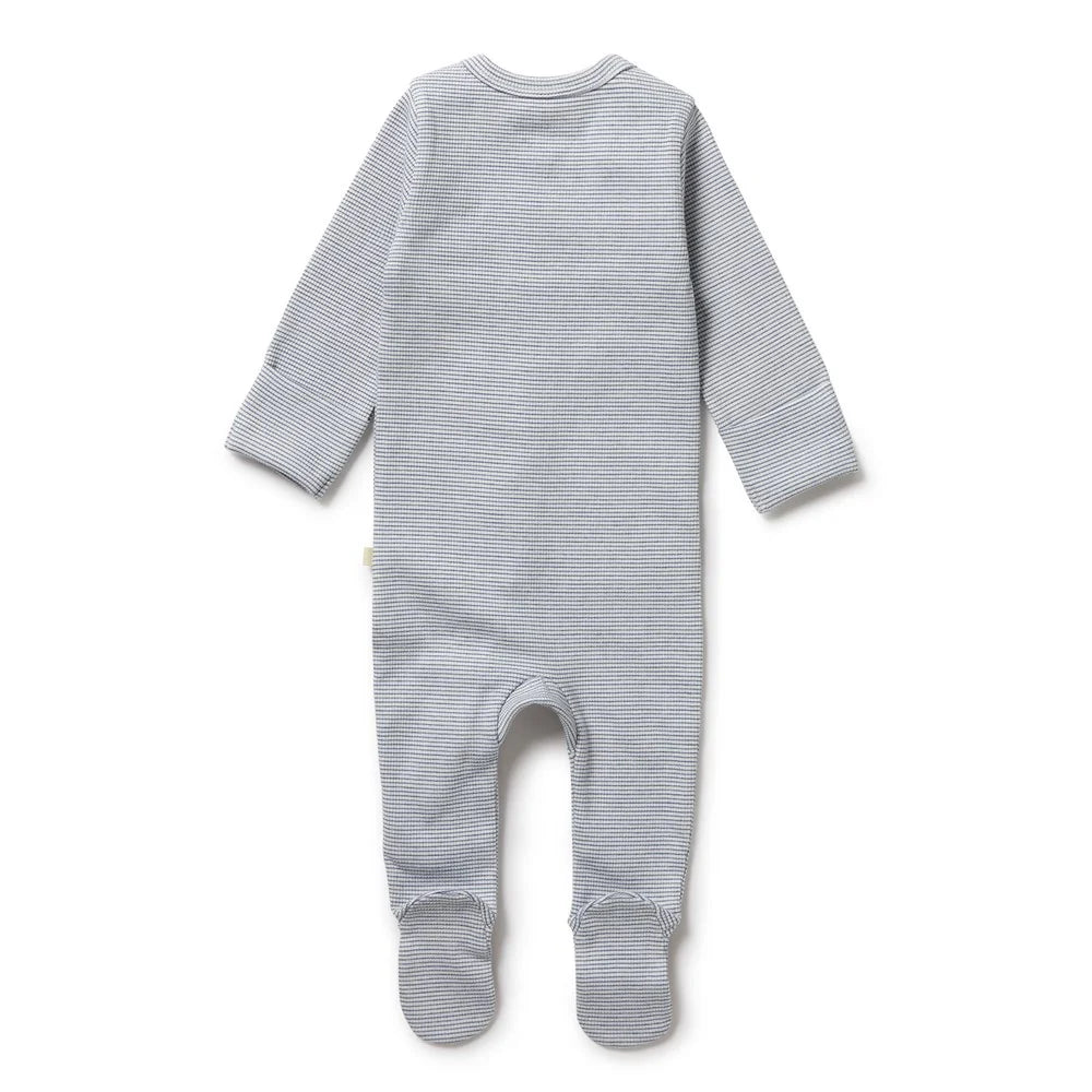Wilson & Frenchy - Raindrop Organic Rib Zipsuit
