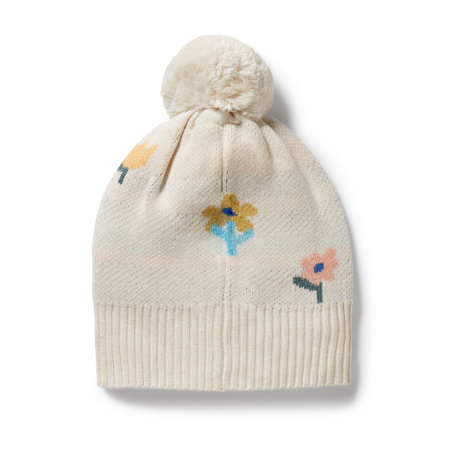 Wilson & Frenchy - Flower Pop Organic Knitted Jacquard Hat