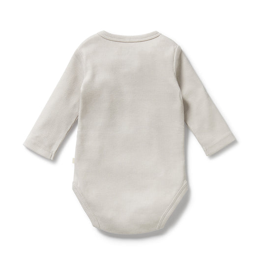 Wilson & Frenchy - Cloud Organic Rib Long Sleeved Bodysuit