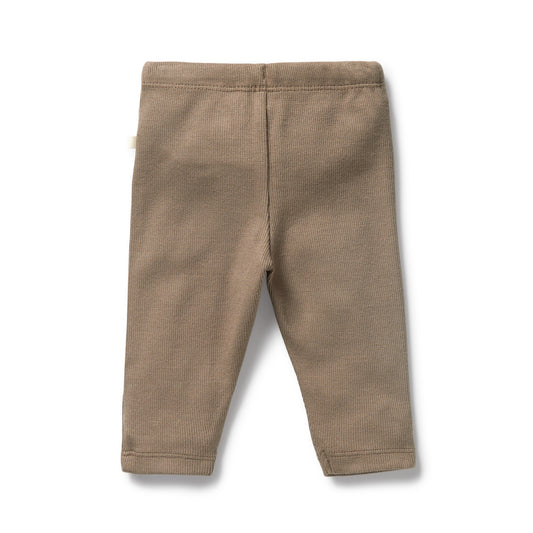 Wilson & Frenchy - Walnut Organic Rib Legging