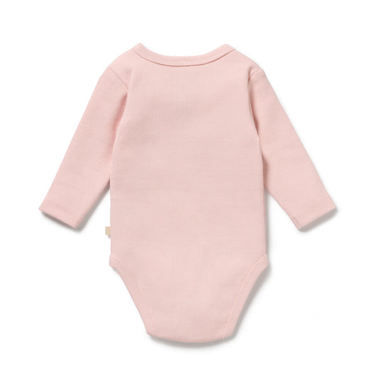 Wilson & Frenchy - Strawberry Cream Organic Rib Bodysuit