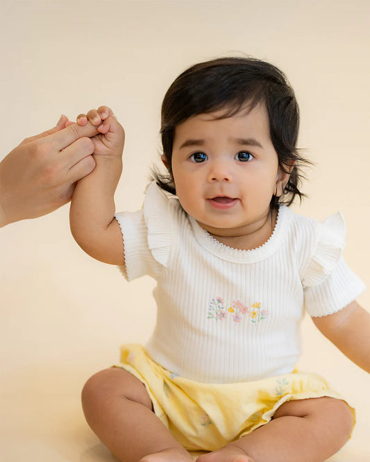 Bebe - Bonnie Embroidered Bodysuit