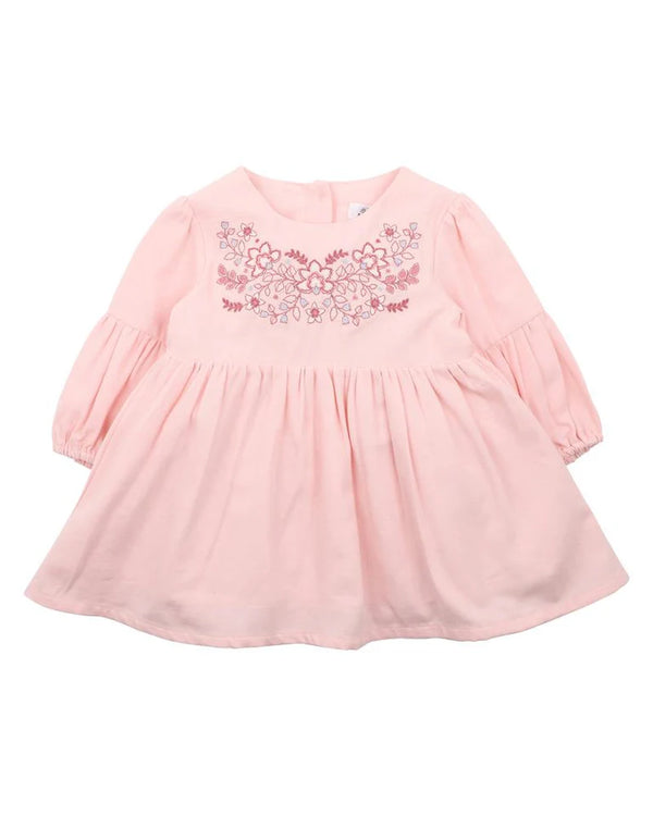 Bebe - Flora Rosewater Embroidered Dress