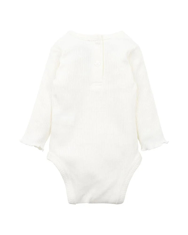 Bebe- Thea Embroidered Bodysuit