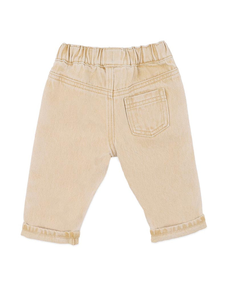 Bebe - Winnie Neutral Pull On Jeans