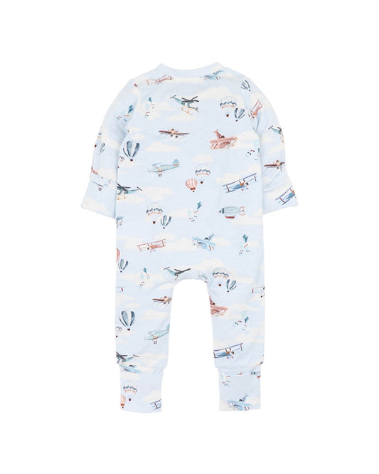 Bebe - Harlan Long Sleeve Zipsuit