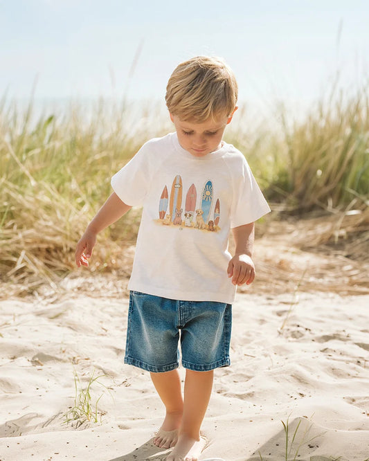 Infant - Denim Pull-On Shorts for Kids