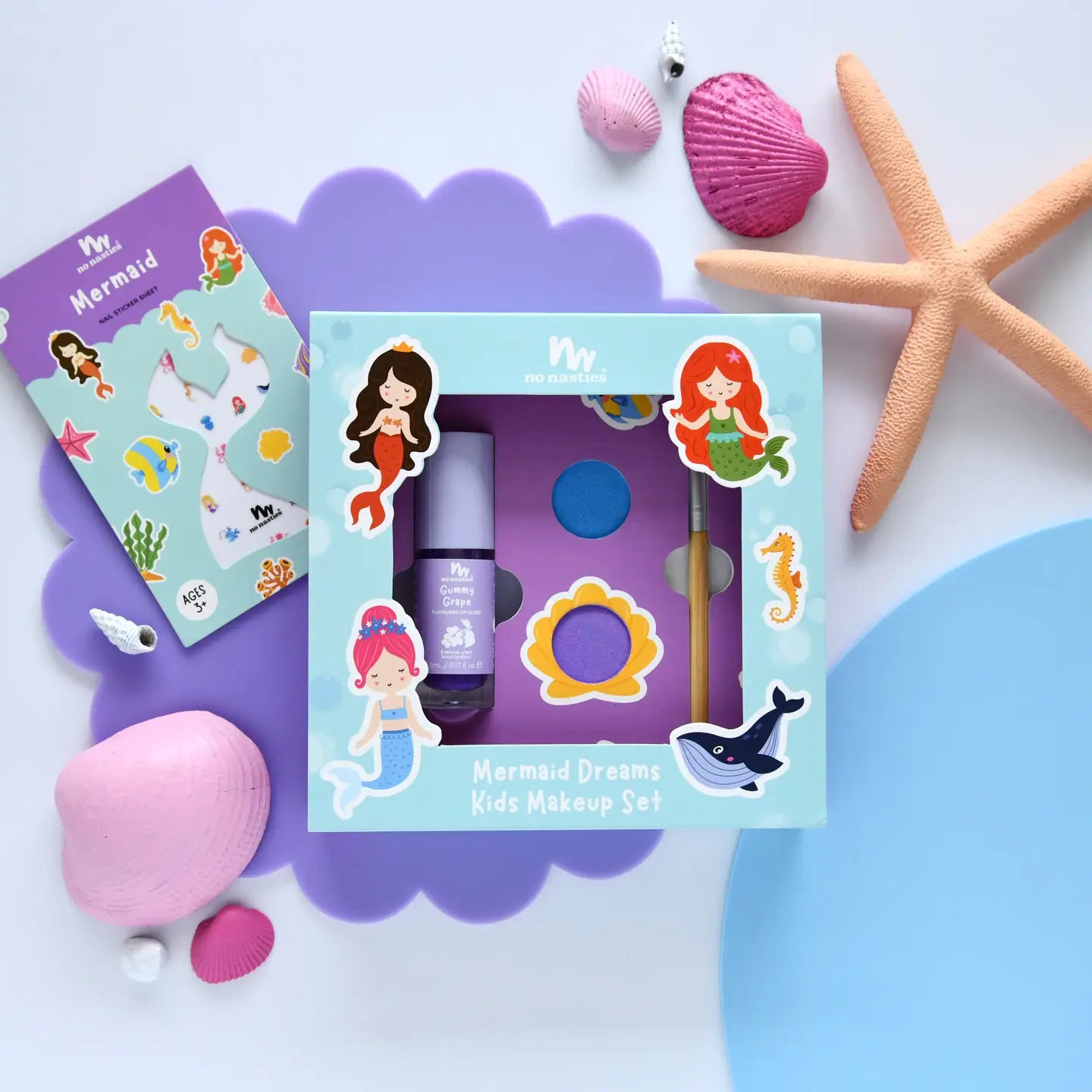 No Nasties- Mermaid Dreams Make Up Gift Set