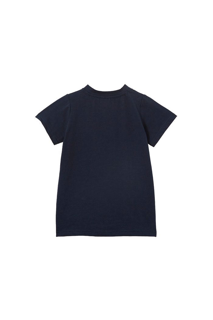 Milky Clothing- Indigo Henley Tee - SIZE 10