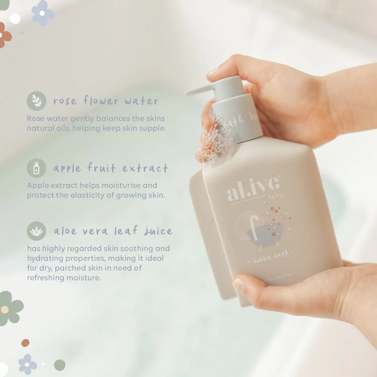 Alive Body - Bubble Bath - Apple Blossom
